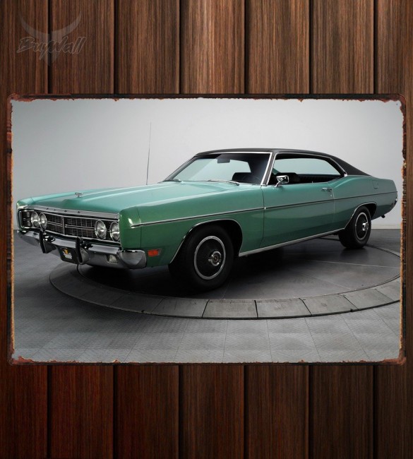Металлическая табличка Ford Galaxie 500 Sportsroof